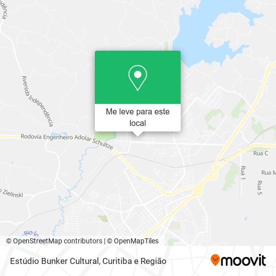 Estúdio Bunker Cultural mapa