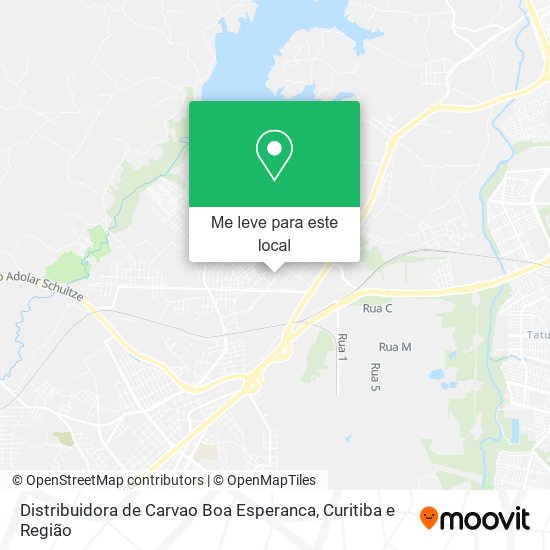 Distribuidora de Carvao Boa Esperanca mapa