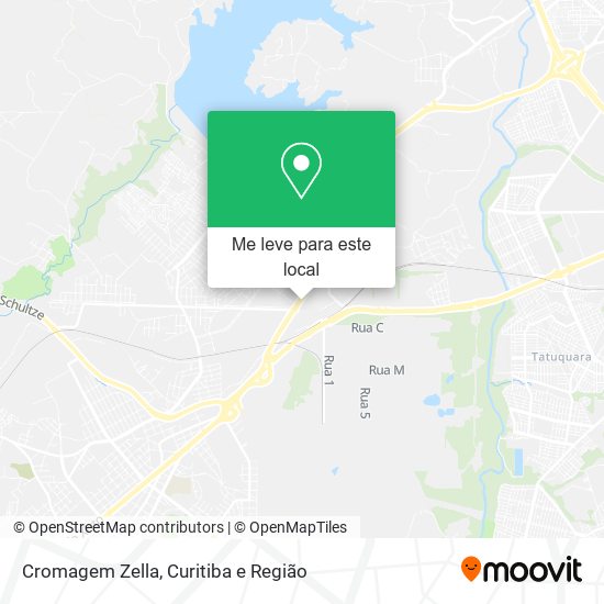 Cromagem Zella mapa