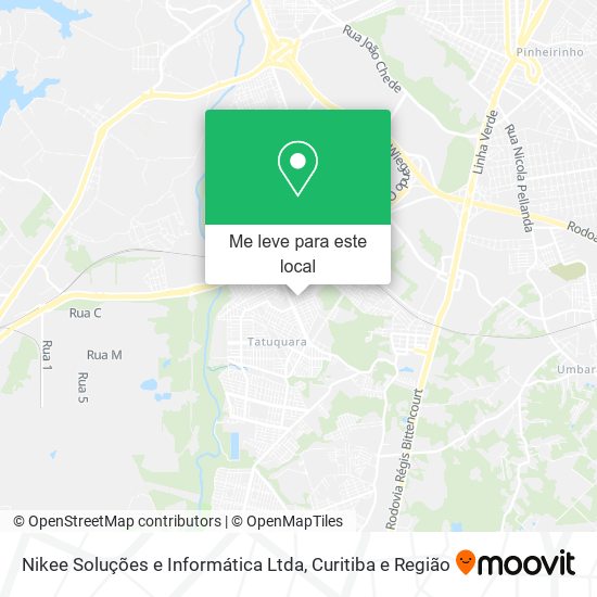 Nikee Soluções e Informática Ltda mapa