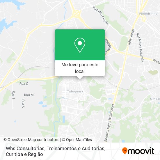 Whs Consultorias, Treinamentos e Auditorias mapa