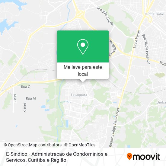 E-Sindico - Administracao de Condominios e Servicos mapa
