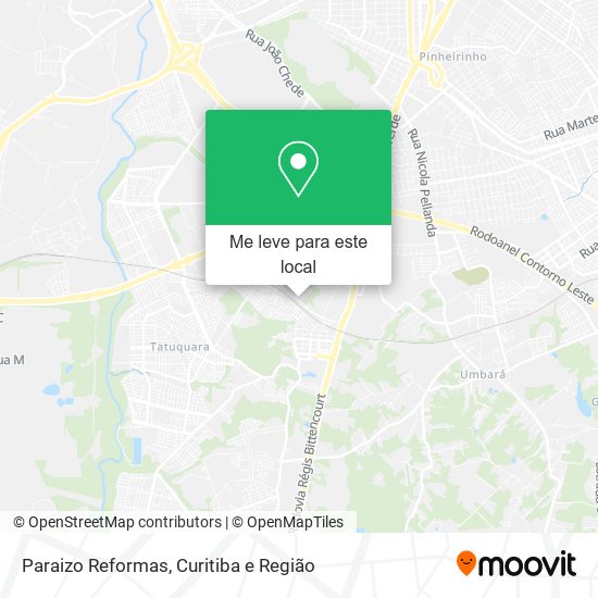 Paraizo Reformas mapa