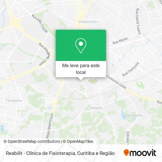 Reabilit - Clínica de Fisioterapia mapa