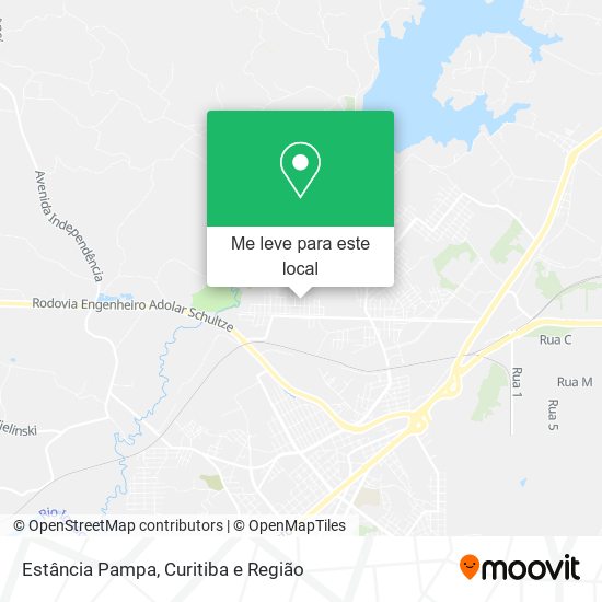 Estância Pampa mapa
