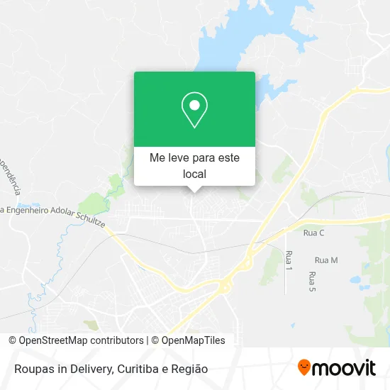 Roupas in Delivery mapa