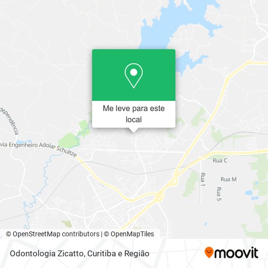Odontologia Zicatto mapa