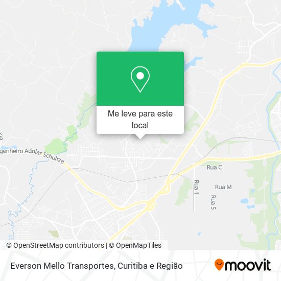 Everson Mello Transportes mapa