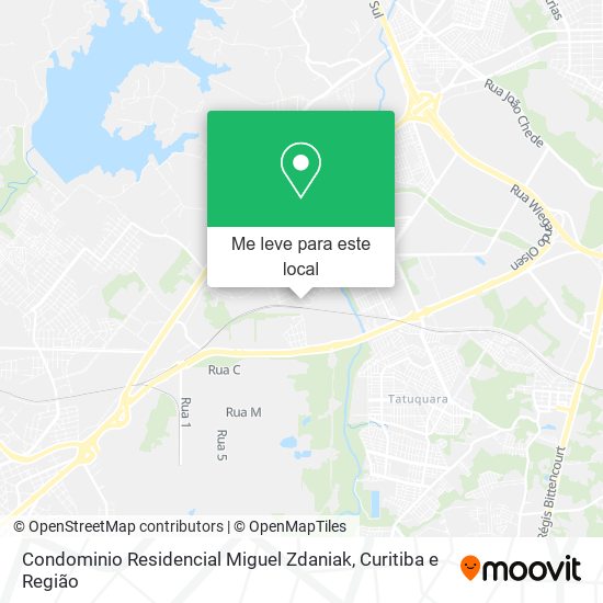 Condominio Residencial Miguel Zdaniak mapa
