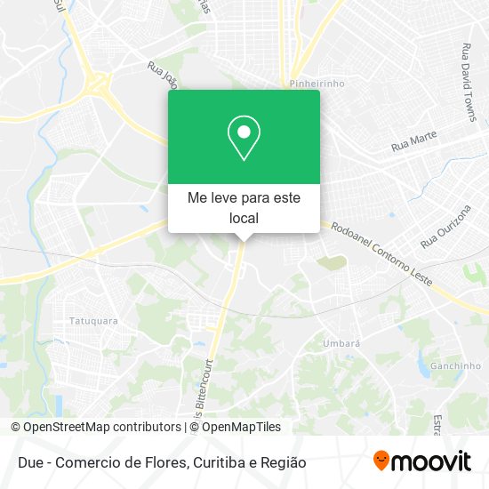 Due - Comercio de Flores mapa
