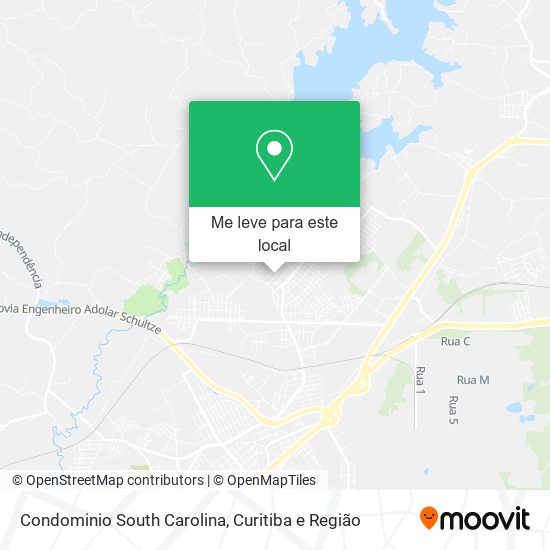 Condominio South Carolina mapa