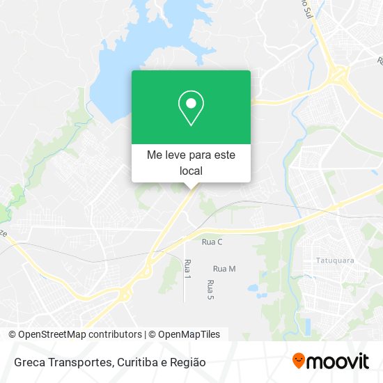 Greca Transportes mapa
