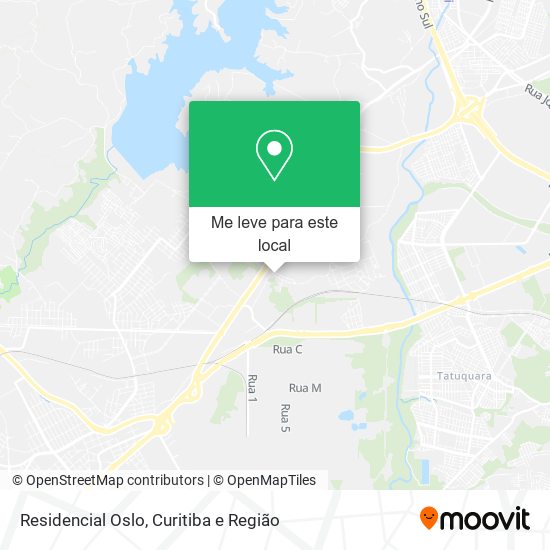 Residencial Oslo mapa
