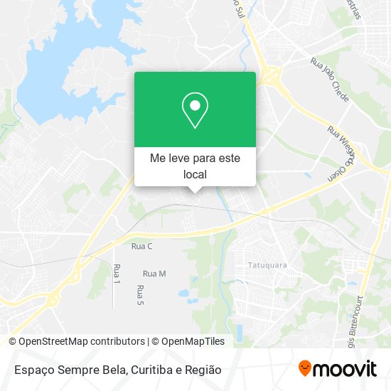 Espaço Sempre Bela mapa