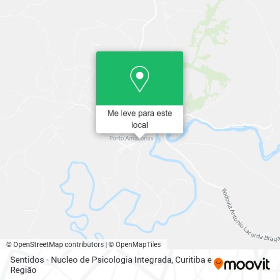Sentidos - Nucleo de Psicologia Integrada mapa
