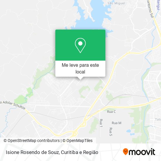Isione Rosendo de Souz mapa