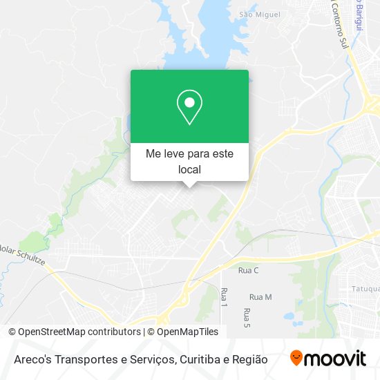 Areco's Transportes e Serviços mapa
