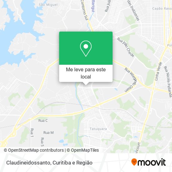 Claudineidossanto mapa