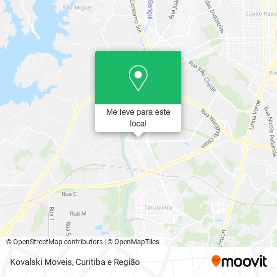 Kovalski Moveis mapa