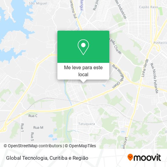 Global Tecnologia mapa