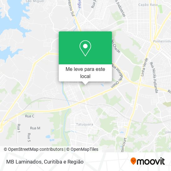 MB Laminados mapa