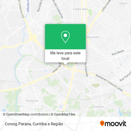 Consig Parana mapa
