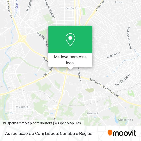 Associacao do Conj Lisboa mapa