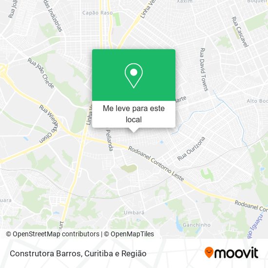 Construtora Barros mapa