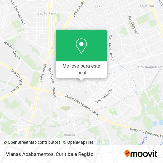 Vianas Acabamentos mapa