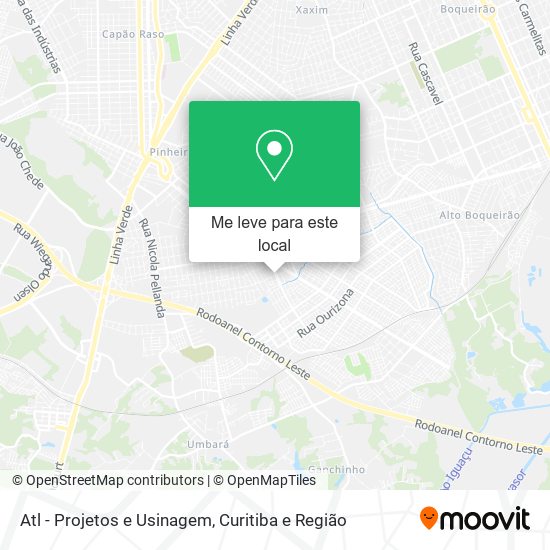 Atl - Projetos e Usinagem mapa