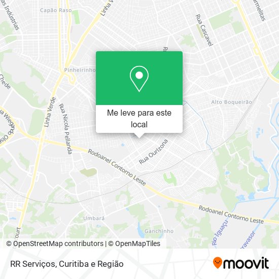 RR Serviços mapa