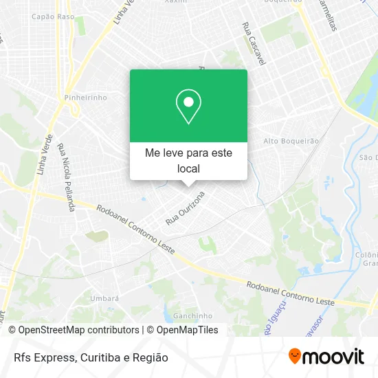 Rfs Express mapa
