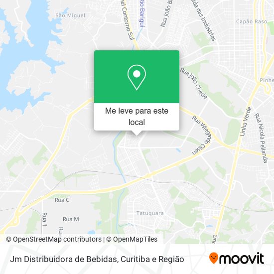 Jm Distribuidora de Bebidas mapa