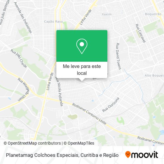 Planetamag Colchoes Especiais mapa