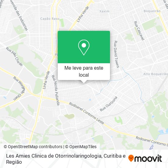 Les Amies Clinica de Otorrinolaringologia mapa