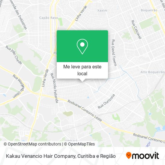 Kakau Venancio Hair Company mapa