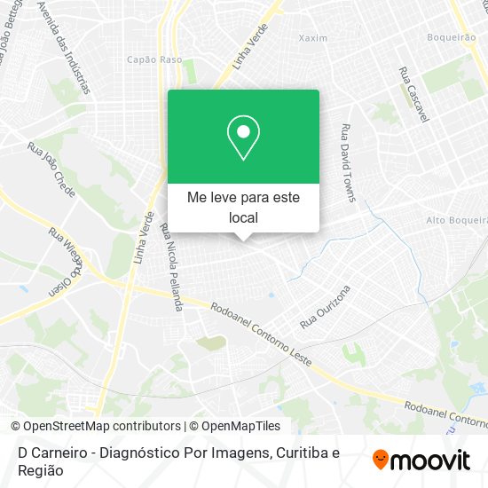 D Carneiro - Diagnóstico Por Imagens mapa