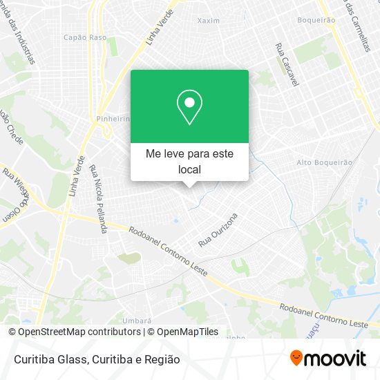 Curitiba Glass mapa