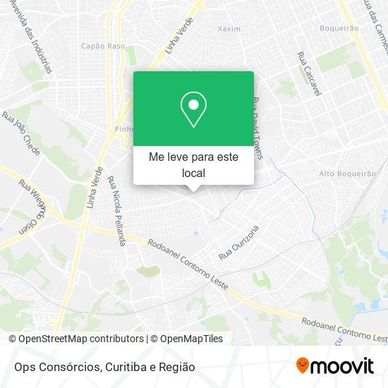 Ops Consórcios mapa
