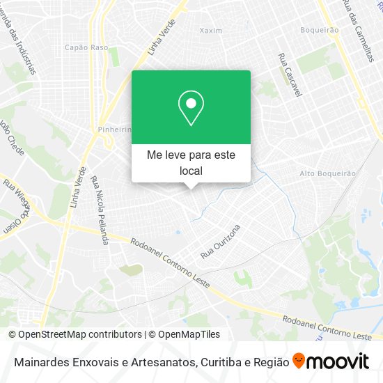 Mainardes Enxovais e Artesanatos mapa