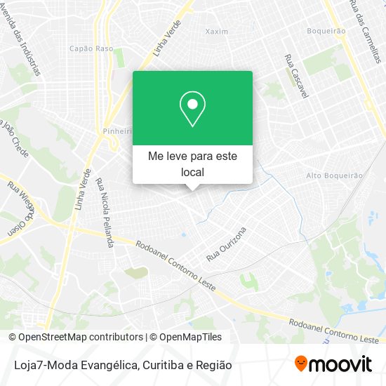Loja7-Moda Evangélica mapa