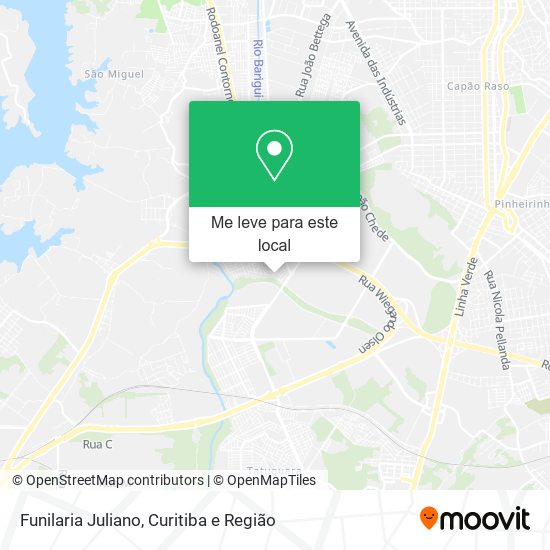 Funilaria Juliano mapa
