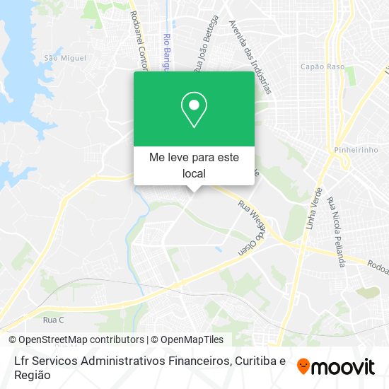 Lfr Servicos Administrativos Financeiros mapa