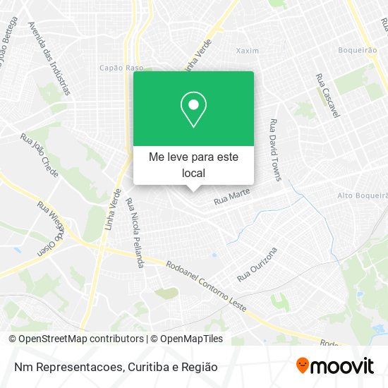 Nm Representacoes mapa