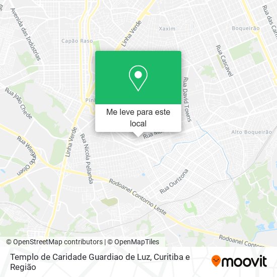 Templo de Caridade Guardiao de Luz mapa