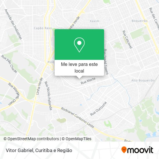 Vitor Gabriel mapa