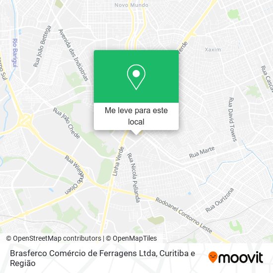 Brasferco Comércio de Ferragens Ltda mapa