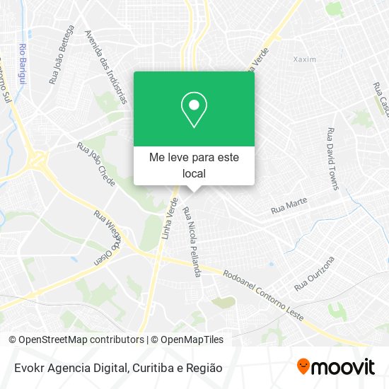 Evokr Agencia Digital mapa