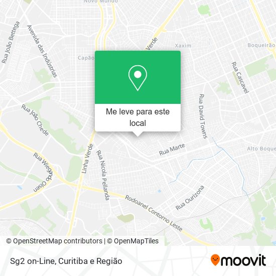 Sg2 on-Line mapa