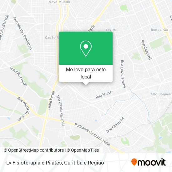 Lv Fisioterapia e Pilates mapa